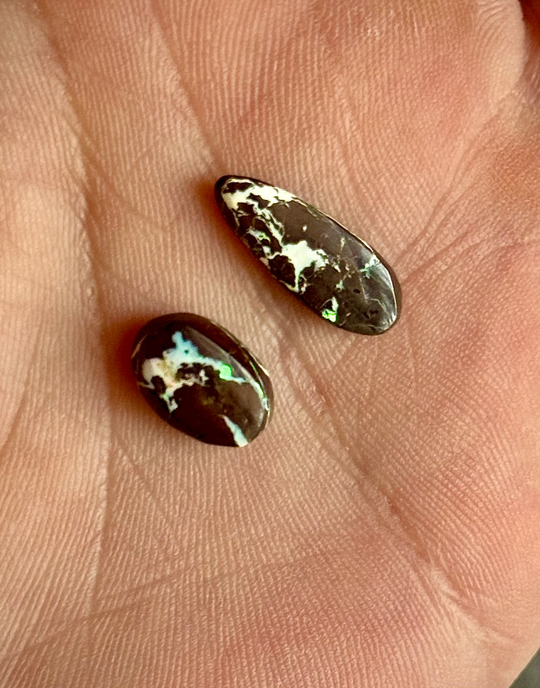 Dragon Pattern Boulder Opals, Boulder Opal Cabochons