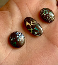 Load image into Gallery viewer, Dragon Pattern Boulder Opals, Boulder Opal Cabochons
