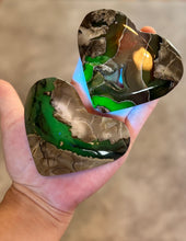 Load image into Gallery viewer, Volcano Agate Hearts
