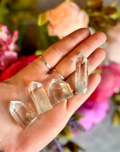 Load image into Gallery viewer, Green Phantom Quartz Mini Towers, Polished Phantom Quartz
