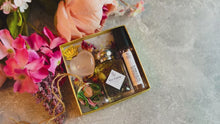 Load and play video in Gallery viewer, Limited Edition Mothers Day Gift Set, Mama Fairy, Tea Faerie Perfume, Goddess Perfume, Rose Quartz Heart
